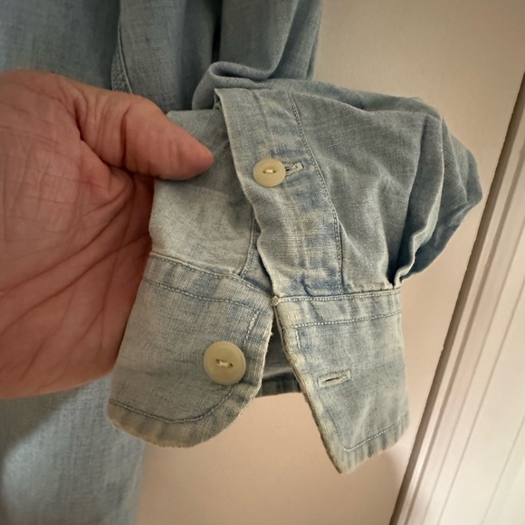 Ralph Lauren Denim Blue Workshirt - Picture 6 of 8